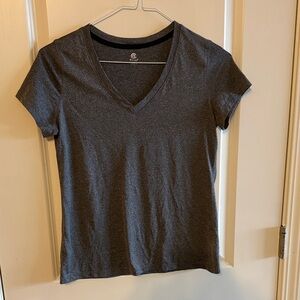 Champion Charcoal V-Neck Women's Tee